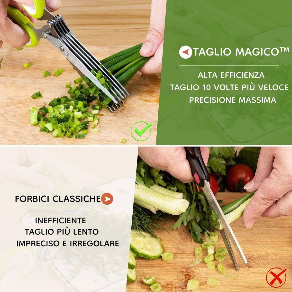 TAGLIO MAGICO™  La forbice che rivoluzionerà la tua cucina! – UTILE™